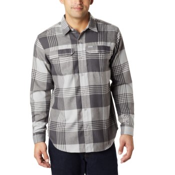 Pánské Košile Columbia Silver Ridge 2.0 Flannel Big Šedé FKRADU263